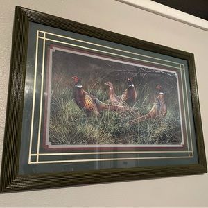 Vintage Ring Neck Pheasant Print by Bradshaw
